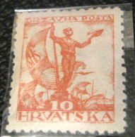 Yugoslavia 1919 Symbols Of Liberty 10 Fil - Mint - Ongebruikt