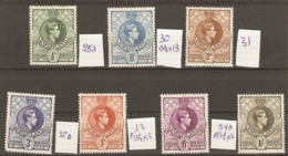 Swaziland 1938 Various Values To 6d  Mounted Mint - Swasiland (...-1967)