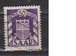 SARRE           N°   S 37      OBLITERE         ( O    3196  ) - Dienstmarken