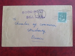 BOMBAY BOok Post Sea Mail - Lettres & Documents