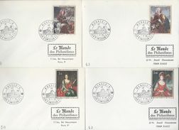 12 Enveloppes Oblitération Premier Jour 1972/73 - Brieven En Documenten