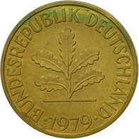 Monnaie, République Fédérale Allemande, 10 Pfennig, 1979, Karlsruhe, TTB+ - 10 Pfennig