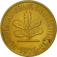 Monnaie, République Fédérale Allemande, 10 Pfennig, 1976, Hambourg, TTB - 10 Pfennig