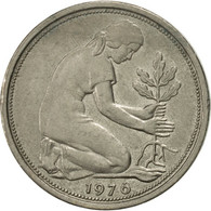 Monnaie, République Fédérale Allemande, 50 Pfennig, 1976, Munich, TTB - 50 Pfennig