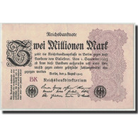 Billet, Allemagne, 2 Millionen Mark, 1923, 1923-08-09, KM:104b, SUP - 2 Miljoen Mark