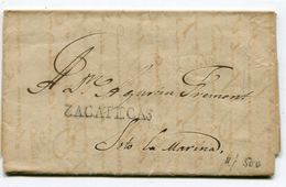 MEXIQUE De ZACATECAS LAC Du 07/06/1832 ( 2 Scans) Paypal Not Accept - Autres & Non Classés