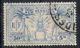 NOUVELLES-HEBRIDES N°95 - Used Stamps