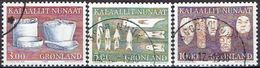 GREENLAND  # FROM 1988 STAMPWORLD  186-88 - Usati