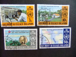 GILBERT & ELLICE ISLANDS Islas Gilbert Y Ellice 1973 O.M.M.Yvert N 213 / 16 º FU - Gilbert- Und Ellice-Inseln (...-1979)