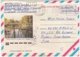 1983-EP-172 CUBA 1983 Ed.194a. SPECIAL POSTAL STATIONERY ANGOLA WAR USE. GUAMA MATANZAS. - Covers & Documents