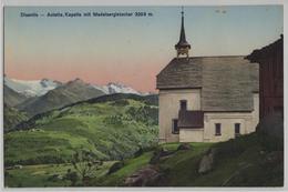 Disentis - Acletta Kapelle Mit Medelsergletscher - Photo: E. Goetz No. 4952 - Medel