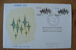 Irlande - Yvert N° 278/279 Sur FDC - Europa 1972 - FDC