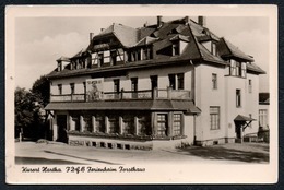 A6110 - Alte Foto Ansichtskarte - Hartha - FDGB Ferienheim Forsthaus - Adam - Gel 1956 - Hartha