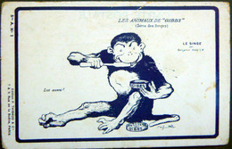 BENJAMIN RABIER PUBLICITE AU SINGE POUR LE DENTIFRICE GIBBS - Rabier, B.