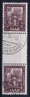 Saar, Mi 272 Zwischenstegpaar Signed/ Signé/signiert Ney  BPP Obl./Gestempelt/used - Used Stamps