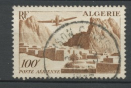 ALGÉRIE RF : POSTE AERIENNE N° Yvert PA 10 Obli. - Luftpost