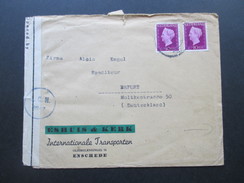 Niederlande 1944 / 46 ?! Zensurpost Opened By Allied Censorship (Neth.) L 2362;46. Zensurstempel: A.C. N. - Cartas & Documentos