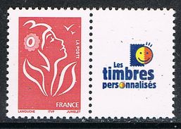 FRANCE : N° 4048E ** Avec Vignette "les Timbres Personnalisés" ("Marianne De Lamouche") - PRIX FIXE - - Unused Stamps