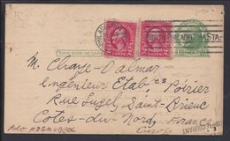 ETATS-UNIS - 1926 - Correspondance De Philadelphia Pour Saint Brieuc (FR) Sur Carte Radio Amateur - - 1921-40