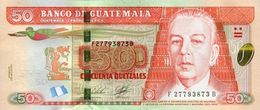 GUATEMALA 50 QUETZALES 2012 P-125a UNC  [GT125a] - Guatemala