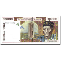 Billet, West African States, 10,000 Francs, 1997, 1997, KM:114Ae, NEUF - Stati Dell'Africa Occidentale