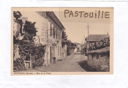 RUFFIEUX  (Savoie)  -  Rue De La Poste. - Ruffieux