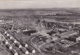 Sochaux - Vue Aérienne - Les Usines Peugeot - Circ 1955, Flamme Illustrée Montbéliard - Sochaux