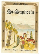 Rare // St.Saphorin, J.Schaffner-Pinget, Vignerons à Rivaz  Vaud // Suisse - Bateaux à Voile & Voiliers