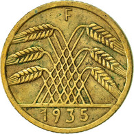 Monnaie, Allemagne, République De Weimar, 5 Reichspfennig, 1935, Stuttgart - 5 Renten- & 5 Reichspfennig