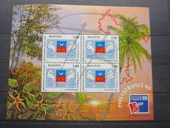 VEND BEAU BLOC DE TIMBRES DE MAYOTTE N° 1 , XX !!! - Blocks & Sheetlets