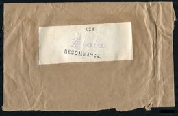 BELGIAN CONGO BELGE ABA OFFICIAL AIRMAIL ENVELOPE EGYPT 1939 - Storia Postale