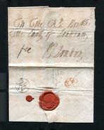 GREAT BRITAIN  EDINBURGH 1723 BISHOP MARK RED FREE - ...-1840 Prephilately