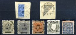 CHINA MACAU SEVEN STAMPS INCLUDING BISECTS - Lots & Serien