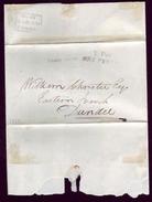 GREAT BRITAIN 1839 'DUNDEE' ENTIRE - ...-1840 Prephilately