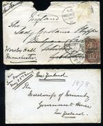 NEW ZEALAND GOVERNOR GENERAL 1876/78 - Covers & Documents