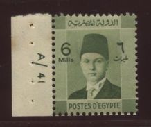 EGYPT 1937 KING FAROUK BOOKLET STAMP - Ongebruikt