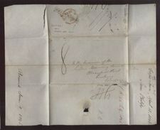 GB 1846 SHIPLETTER TO CAPE TOWN - ...-1840 Prephilately