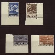 ICELAND 1947 HEKLA SET MNH 50a-10KR - Sonstige & Ohne Zuordnung
