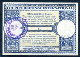 AUSTRALIA 1957 INTERNATIONAL REPLY COUPON - Fiscale Zegels