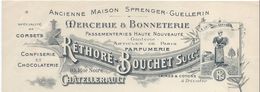 Mercerie & Bonnaterie/Passementerie/ Ancienne Maison Sprenger-Guellerin/Réthor-Bouchet Succ/CHATELLERAULT/ 1910  FACT214 - Textile & Clothing