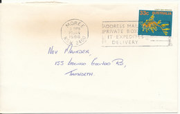 Australia Cover Moree 20-1-1986 Single Franked - Storia Postale