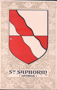 St Saphorin Lavaux, Armoirie, Litho (2914) - Saint-Saphorin