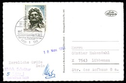 A3561 - Alte Postkarte - Sonderstempel Ersttagsstempel Berlin 1967 TOP - Franking Machines (EMA)