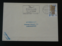 85 Vendée Challans Oie Sauvage - Flamme Sur Lettre Postmark On Cover - Oche