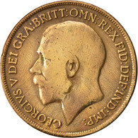 Monnaie, Grande-Bretagne, George V, Penny, 1913, TB, Bronze, KM:810 - D. 1 Penny