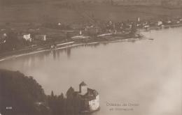 Suisse - Panorama Château De Chillon Et Villeneuve - Villeneuve