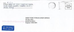 Hong Kong 1998 H6 Postage Paid Cover - Briefe U. Dokumente