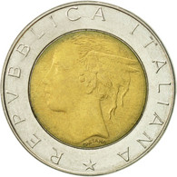 Monnaie, Italie, 500 Lire, 1988, Rome, TTB, Bi-Metallic, KM:111 - 500 Lire