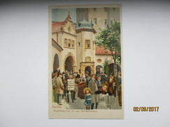 MÜNCHEN HOF IM KGL. HOFBRÄUHAUS , LITHO PAUL HEY  , K0 - Hey, Paul