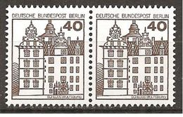 Berlin 1980 // Michel 614/614 A ** (5104) - Zusammendrucke